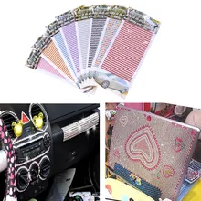 750Pcs sheet 3MM DIY diamondsticker Rhinestone Crystal Decoration Stickers 3D Kids girls Children toys Stickers Hot