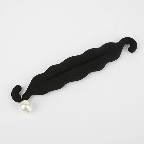 ABS жемчуг кулон Hairdisk волшебная лента для укладки волос заколки для волос голова резиновый зажим, аксессуар для волос для женщин приспособление для Плетения КОС