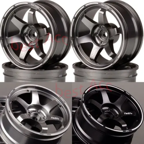 

Traxxas HPI HSP 4P Aluminum 9MM Offset Wheel Rim 1072 For RC 1/10 On-Road Drift