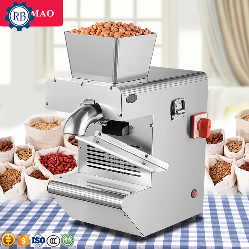 

Commercial household oil extraction machine mini home use peanut oil press sesame oil making machine oil press machine