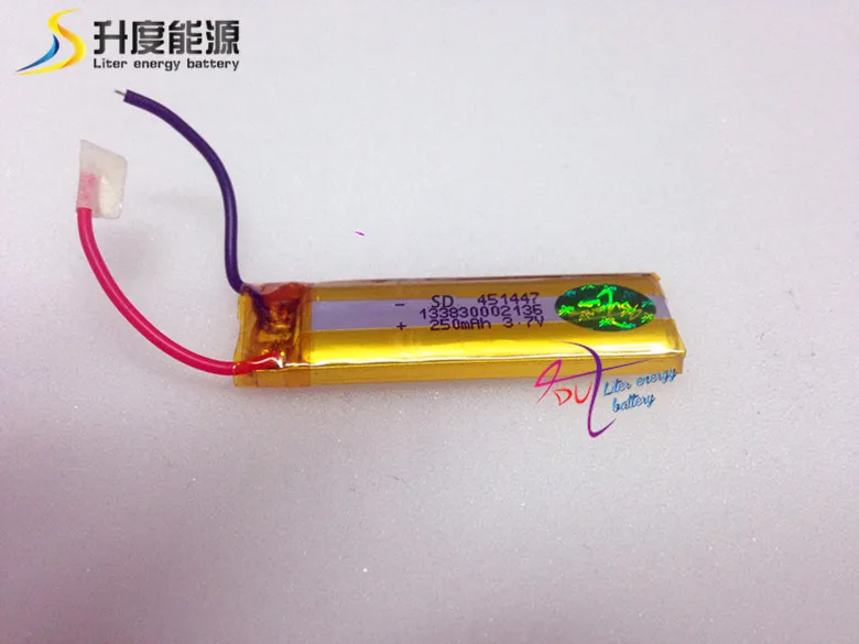 451447 3 7 V 250mah аккумуляторная батарея Lipo | Компьютеры и офис