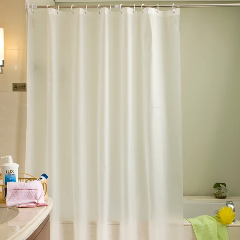 Waterproof Bath Curtains Europe PEVA Solid Eco friendly Home Curtains