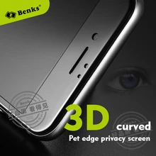 Benks Anti Spy Tempered Glass Film for iPhone 7 Smartphone Screen Protector for iPhone7 Plus Mobile Phone pelicula de vidro New