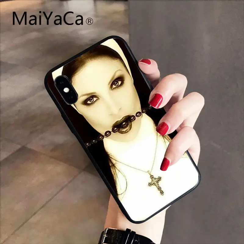 MaiYaCa Sister nun Custom Photo мягкий чехол для iPhone X XS MAX 6 6S 7 7plus 8 8Plus 5 5S XR 10 Чехол