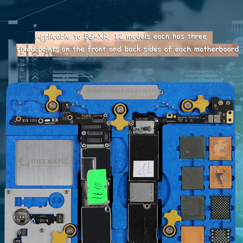  Mechaniker Multi-funktionale PCB Motherboard Halter Leuchte Für iPhone A7 A8 A9 A10 A11 A12 NAND PC