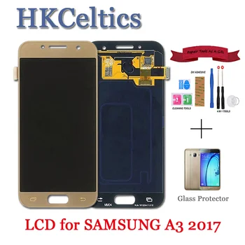 

100% Test 4.7 inch LCD Replacement For Samsung Galaxy A3 2017 A320 A320F LCD Display with Touch Screen Digitizer Assembly adjust