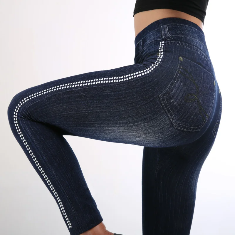 2019 New Sexy Leggings Elastic Waist Push Up Casual Fitness Leggings Women
