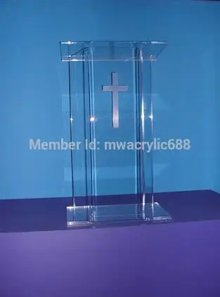 

Free Shipping acrylic lectern Beautiful Sophistication Price Reasonable Clean Acrylic Podium Pulpit Lecternacrylic podium