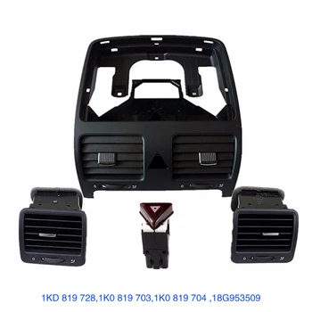 

TUKE OEM VW jetta air vents Before car vents After the vent Pour VW Golf Jetta MK5 MKV 1KD819728 1K0819703 1K0819704