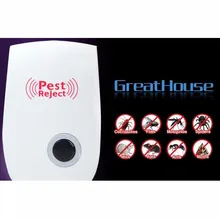 Home electronics insect repellent fly mouse, plug-in ultrasonic enhanced mosquito repellent, free shipping