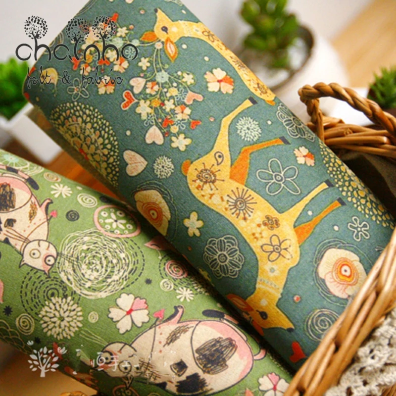 

Hand Dyed Cotton Linen Fabric For DIY Sewing Quilting Patchwork Home Textile Decor Of Purse Bags Crafts Cushions 20x30cm HD001