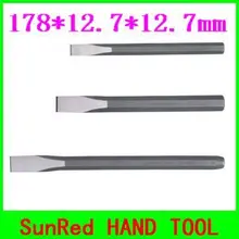 BESTIR Тайвань сделано 178*12,7*12,7 мм хром-ванадиевая машина ремонт долото ручные инструменты, № 09211