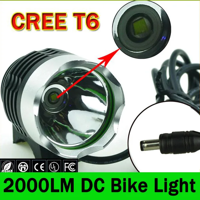 2000 Lumen XM-L T6 LED Bicycle Light Head Front Mount Bike Light HeadLight Headlamp Waterpoof Bike Lamp 3 Mode & DC цена 2000 Lumen XM-L T6 LED Bicycle Light Head Front Mount Bike Light HeadLight Headlamp Waterpoof Bike Lamp 3 Mode & DC цены онлайн