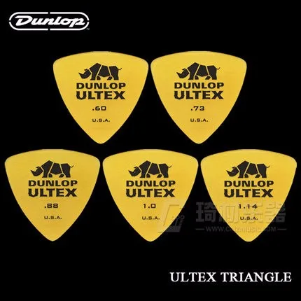 Dunlop Ultex Треугольник медиатор для гитары 0,6 мм-1,14 мм
