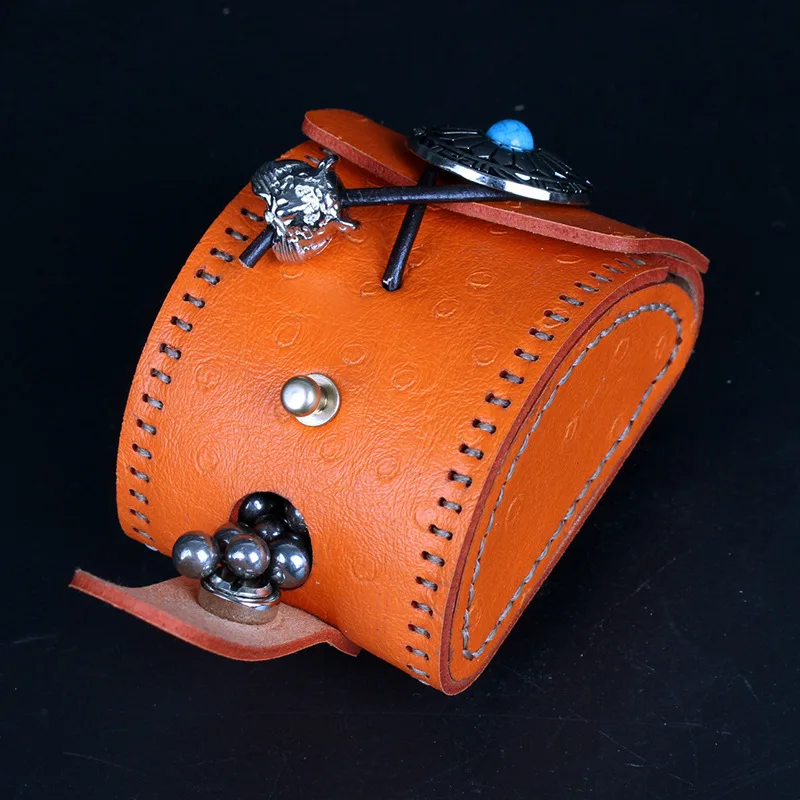 

35 Punk PUBG Cosplay Chicken Dinner Playerunknown's Battlegrounds Role Play cosplay Steel ball Slingshot Ammo holder waist bag