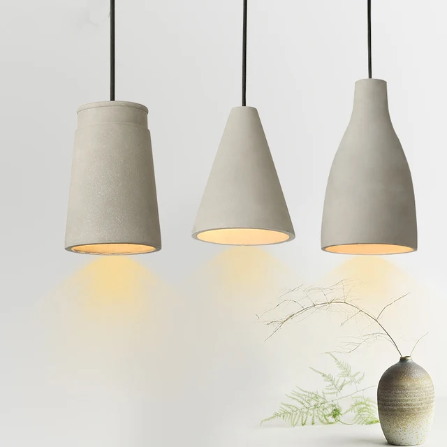 Industrie Retro Innen Zement Pendelleuchte Antiqued Beton Schwarz Kabel Pendelleuchte Industrie Retro Innen Zement Pendelleuchte Antiqued Beton Schwarz Kabel Pendelleuchte