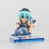 New 8.5cm Asada Shino Chara-ani Sword Art Online Dolphin Swimsuit Water Bikini Action Figure Model Toys T30 ► Photo 1/5