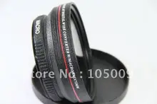 Lente de conversión Macro para canon, nikon, pentax, fuji, olympus, negro, 0,45x72mm