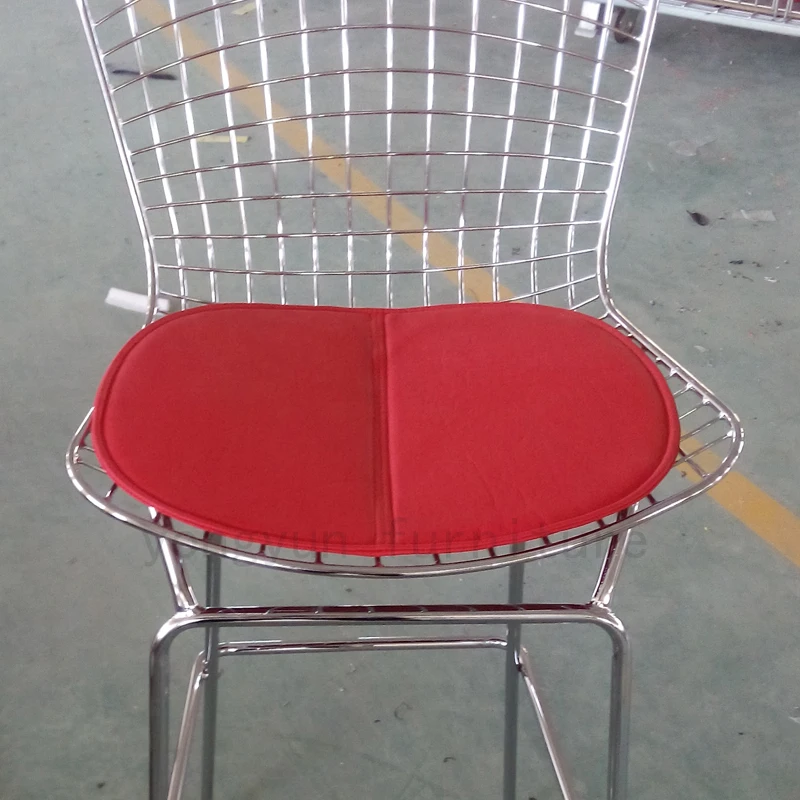 Подушки для Гарри провода стул подушка для сидения столовая мебель минималистский современный Железный обеденный PU ushion без стульев
