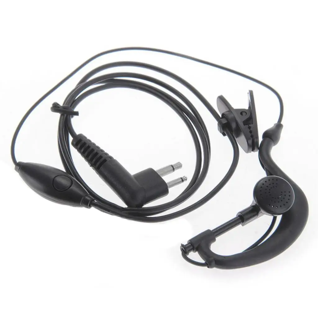 Marsnaska New Hot Selling Black Nylon Security Headset Earpiece