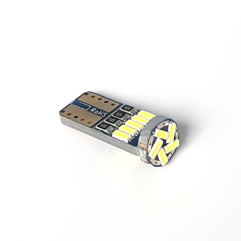Супер яркие сигнальные лампы 10 Вт W16W светодиодные 4014SMD T15 Led Canbus для автомобильных