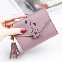 052318 горячий женский маленький зажим для денег женский мини короткий клатч кошелек