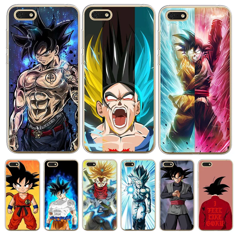 Чехол для телефона Huawei Honor 7C 7A 8 8X 8C 9 10 Nova 2 3 3i Y5 II Y3 2017 Y6 Prime 2018 Plus Pro Lite Dragon Ball Goku etui |