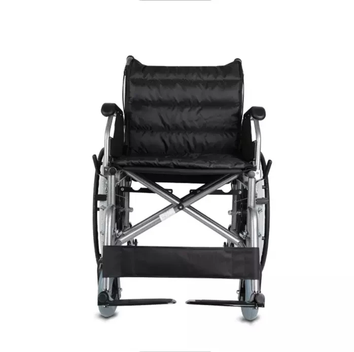 Seat width 51cm big seat width bag capacity 150kg good quality manual wheelchair