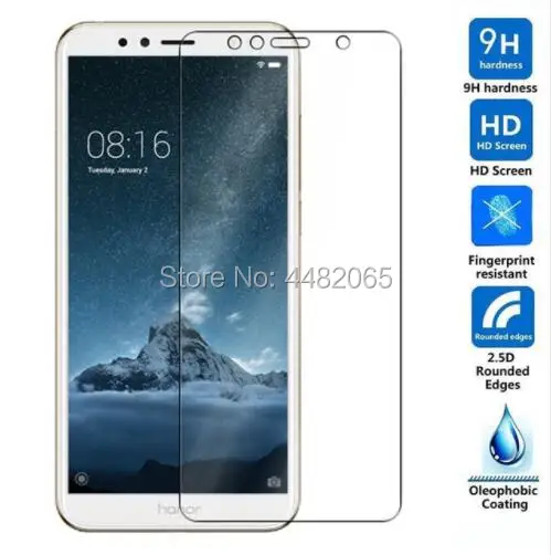 2.5D Закаленное стекло для Huawei Y6 Prime 2018 защитная пленка 9H передняя крышка Защита