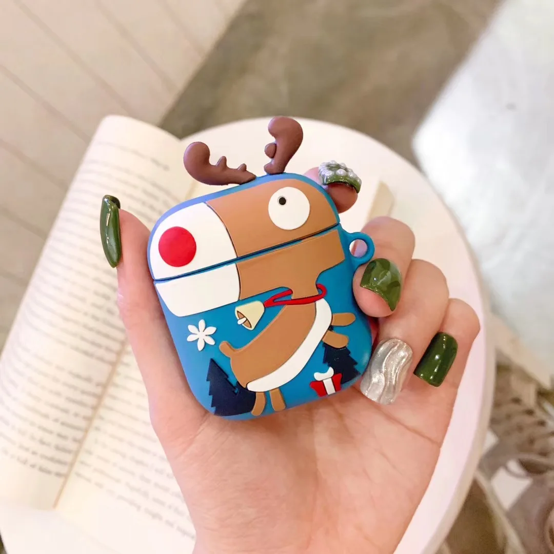 

For AirPods Case 3D Cartoon Anime Headphone Cases For Apple Airpods 2 Silicone Case Cute Earphone Accessories Protector Covers