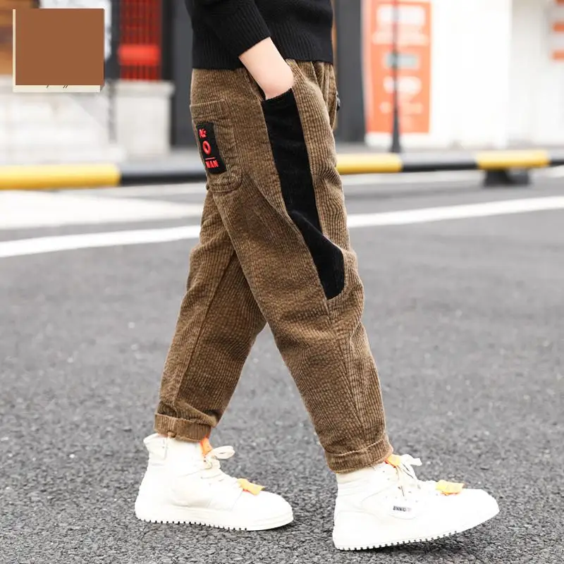 

Boys Pants 2019 Spring Autumn Kids Clothes Teenagers Children Sport Loose Trousers Toddler Boys Joggers 6 7 8 10 11 12 13 14 15