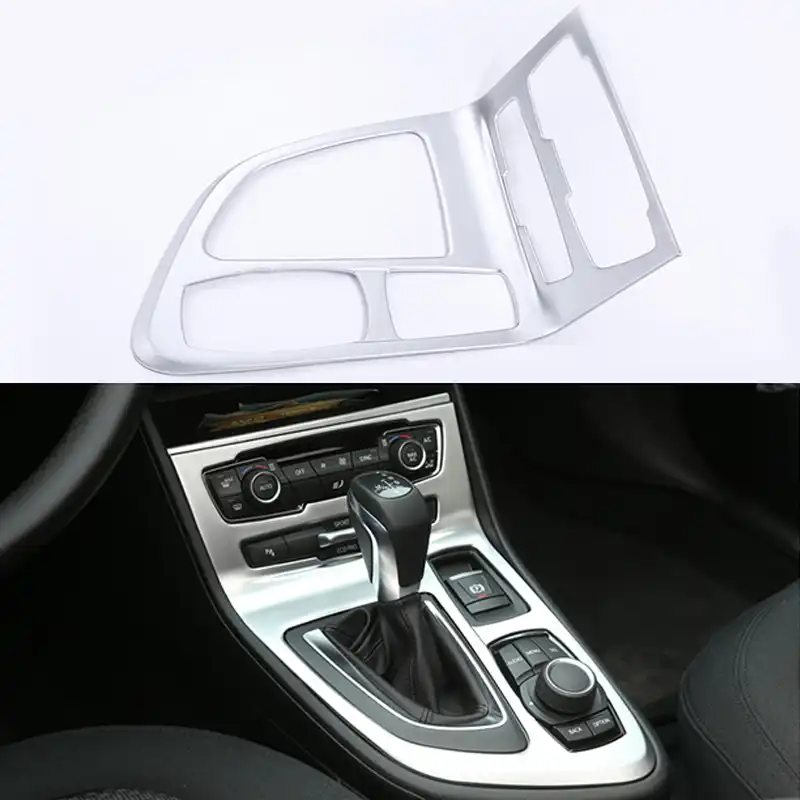 Fit For BMW 2 Series Active Tourer F45 15 Chrome Gear Shift Buttons Frame Trim