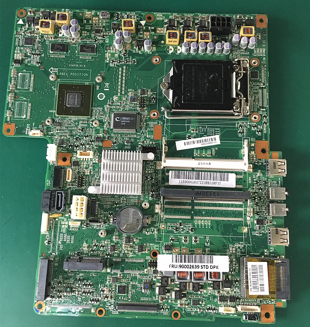 Относится к 90000796 материнской плате Lenovo B540 системная плата с 2 слотами памяти CIH77S