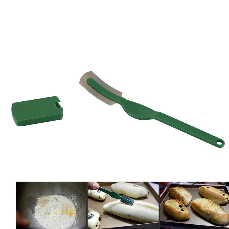 

DINIWELL Bread Cutter Curved Bread Knife Western-style Baguette Cutting French Toas Cutter Prestrel Bagel Baking Tools