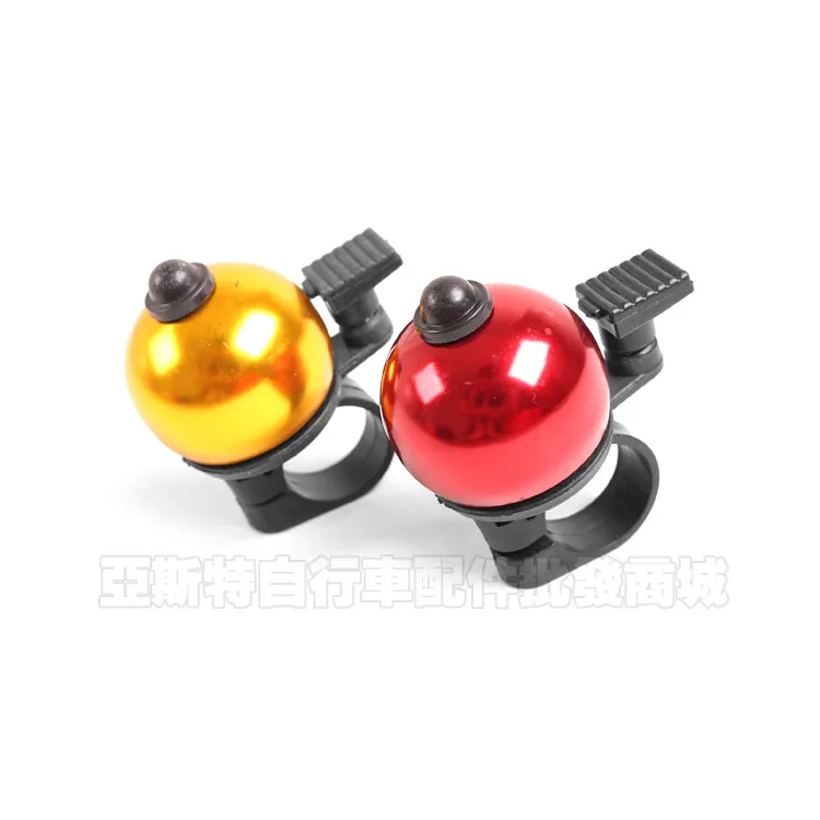 Spherical small bell ringing thumb bells riding equipment bicycle horn