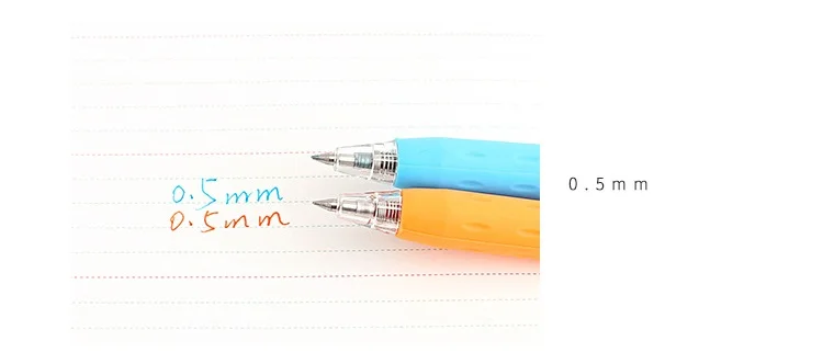 8 шт. гелевая ручка для подписи 0,5 мм тонкие шариковые цветные чернильные ручки лайнер маркеры Канцтовары Школьные принадлежности материал escolar F427