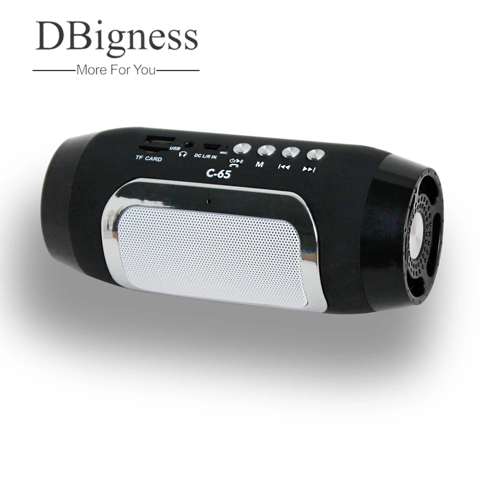 Dbigness Bluetooth динамик MP3 плеер Altavoz мини портативный беспроводной для телефона с fm