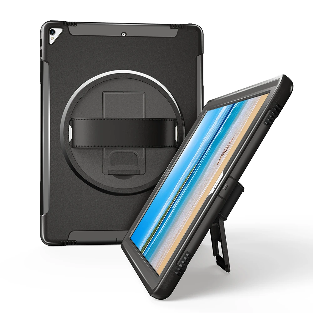 Miesherk-Case-for-iPad-Pro-12-9-with-360-Degree-Rotating-Leather-Hand-Strap-and-Kickstand