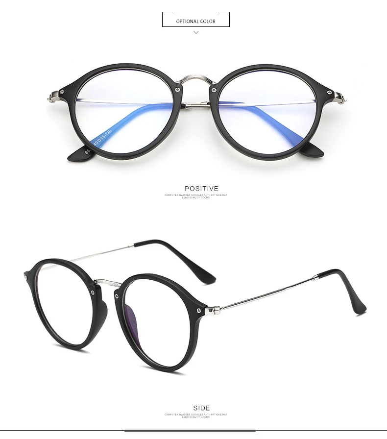 VCKA унисекс, синий светильник, блокирующие очки, компьютерные, анти-синие, для мужчин и женщин, прозрачные очки, защитные очки, gafas luz azul - Цвет оправы: SAND BLACK