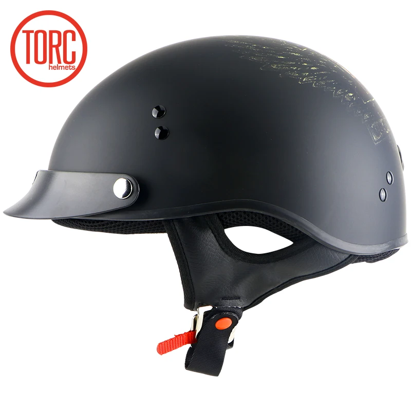 Мотоциклетный шлем TORC классический винтажный в стиле ретро T55.02|helmet dot|torc motorcycle