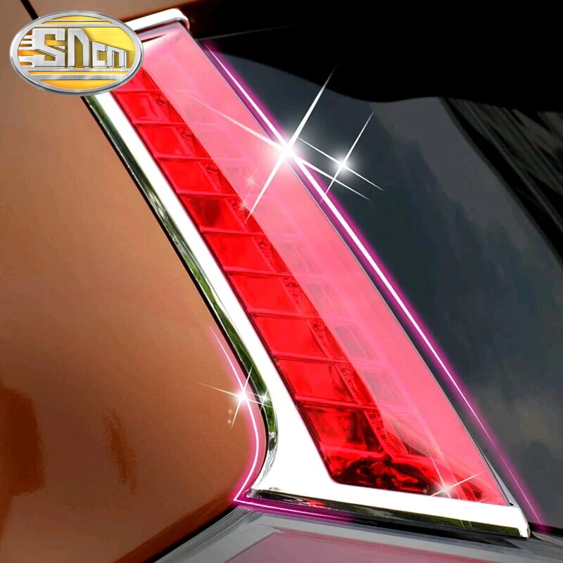 

2PCS LED Rear Pillar Lamp For Nissan X-trail T32 2014 2015 2016 - 2018 Bumper Light Exalted Brake Light Reflector Warning Light