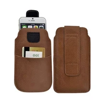 Поясная сумка с карманами для iPhone 6, 6 S, 7, 8 Plus, X, чехол-кобура из искусственной кожи, чехлы для телефонов для samsung/LG/Nokia/htc/huawei/Asus/Xiaomi
