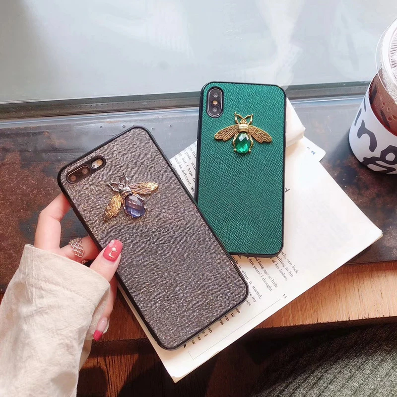

Fashion Brand GG Cases For iPhone X XS Max XR Case For iPhone 6 6S 7 8 Plus Cover Phone protector Funda Fundas Coque