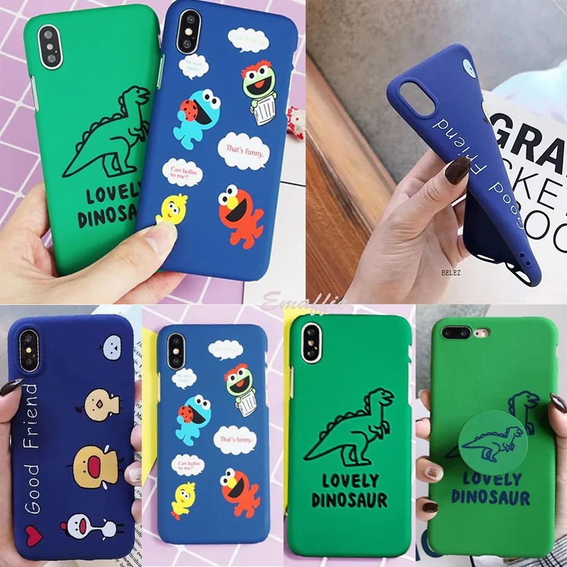 

Matte Silicon Case For Xiaomi Redmi Note 6 Pro 6A 5 Plus 5A 4 4X 4A 3 3S 2 S2 Y2 Cases Covers Cute Cartoon Dinosaur Dark Frog