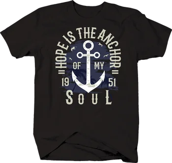 

Hope Is The Anchor of My Soul Sea Theme Beach and Palms Tshirt