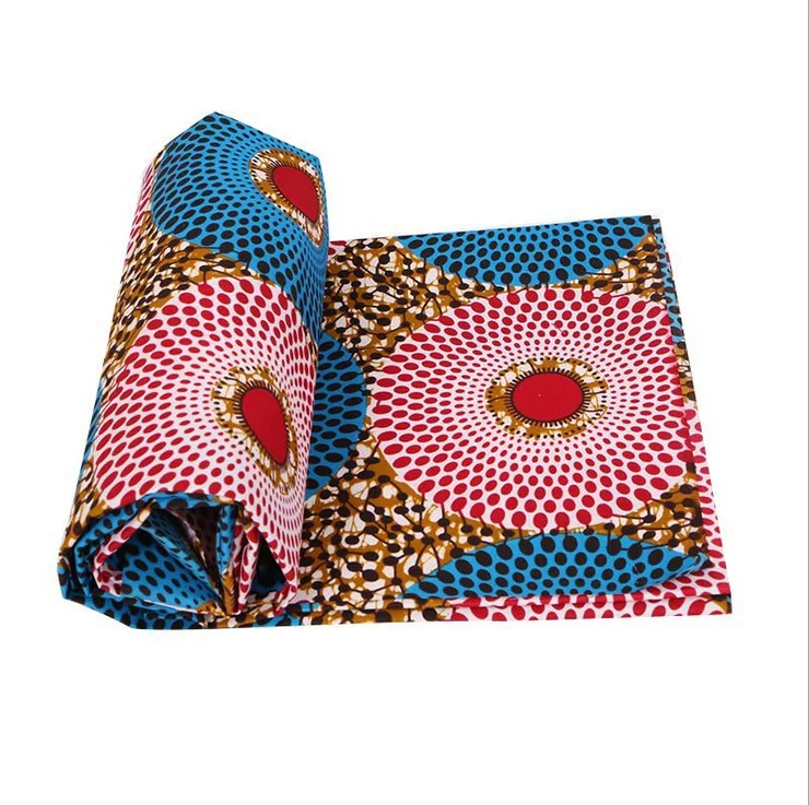 

mylb 3 yard Ankara African Polyester Wax Prints Fabric Hollandais Wax High Quality 3 yard African Fabric for Party Dress