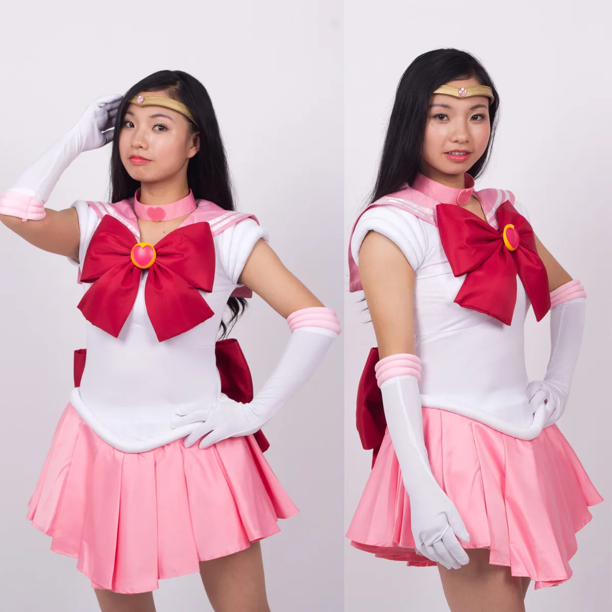 Аниме sailor chibi moon Взрослый Хэллоуин размера плюс сексуальный костюм Супер Сейлор