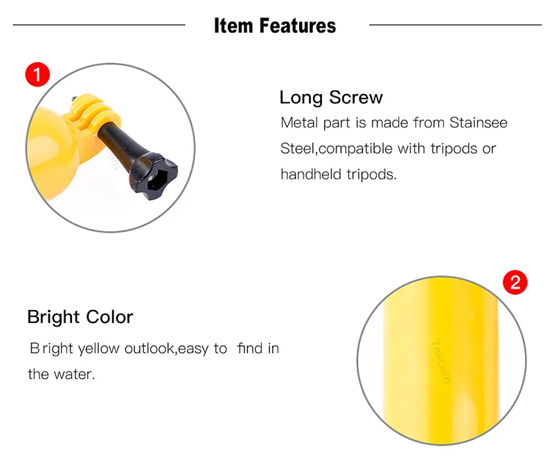 GOPRO FOATING HANDLE GRIP STICK3