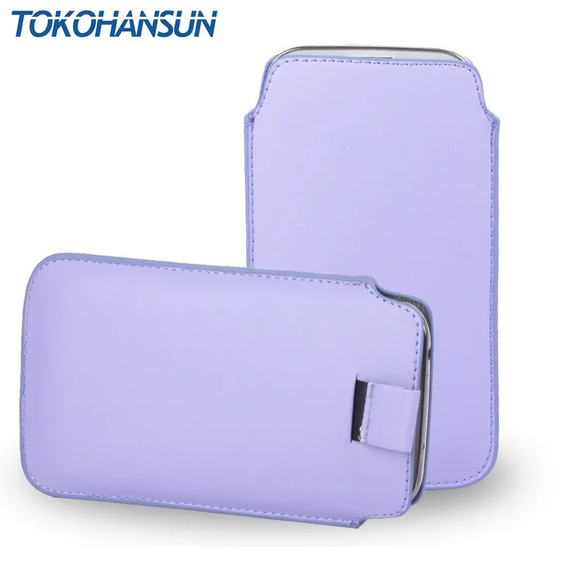Универсальный чехол TOKOHANSUN Для Doogee S30 S40 13 цветов из искусственной кожи, чехол-сумка, чехол для телефона с выдвижной функцией