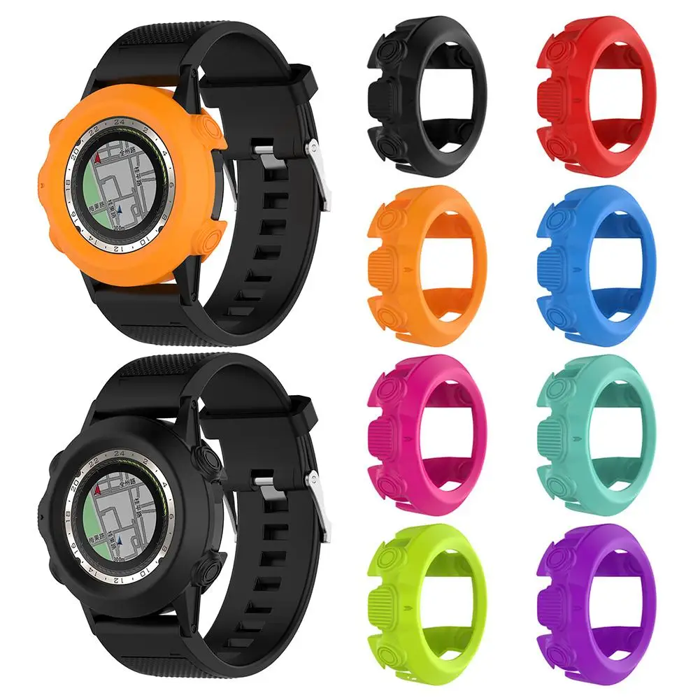 

Hot Sale Silicone Protective Case Shell For Garmin Soft Anti-Scratch Cover for Garmin D2 /Fenix 1 Fenix 2 Smart Watch